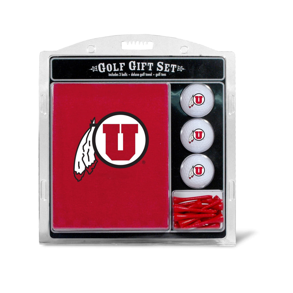 Team Golf Utah Golf Gift Sets - Embroidered Towel Gift Set - 