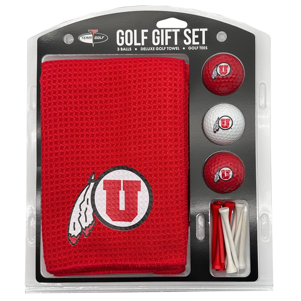 Team Golf Utah Golf Gift Sets - Microfiber Towel Gift Set - Color - 