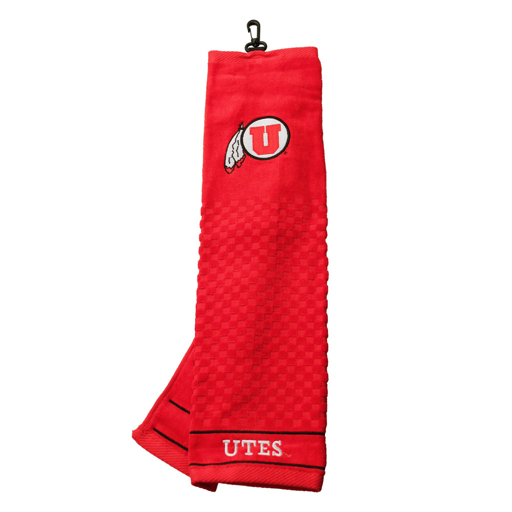 Team Golf Utah Golf Towels - Tri - Fold 16x22 - 