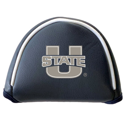 Team Golf Utah St Putter Covers - Mallet - Navy