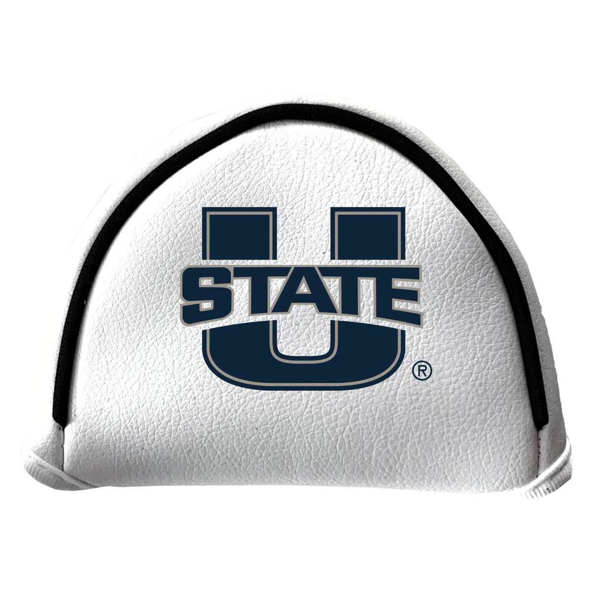 Team Golf Utah St Putter Covers - Mallet - White
