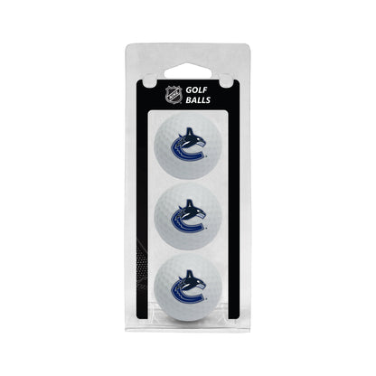 Team Golf VAN Canucks Golf Balls - 3 Pack - White