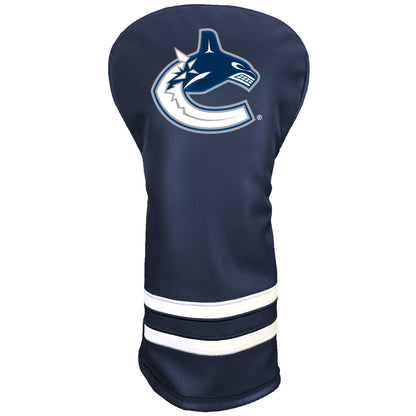 Team Golf Vancouver Canucks DR/FW Headcovers - Vintage Driver HC - Printed Color