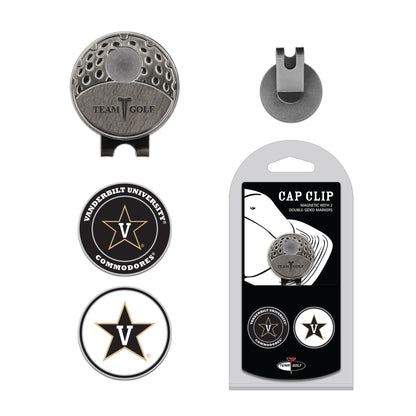 Team Golf Vanderbilt Golf Gift Sets - Tin - Divot Tool & Hat Clip - 
