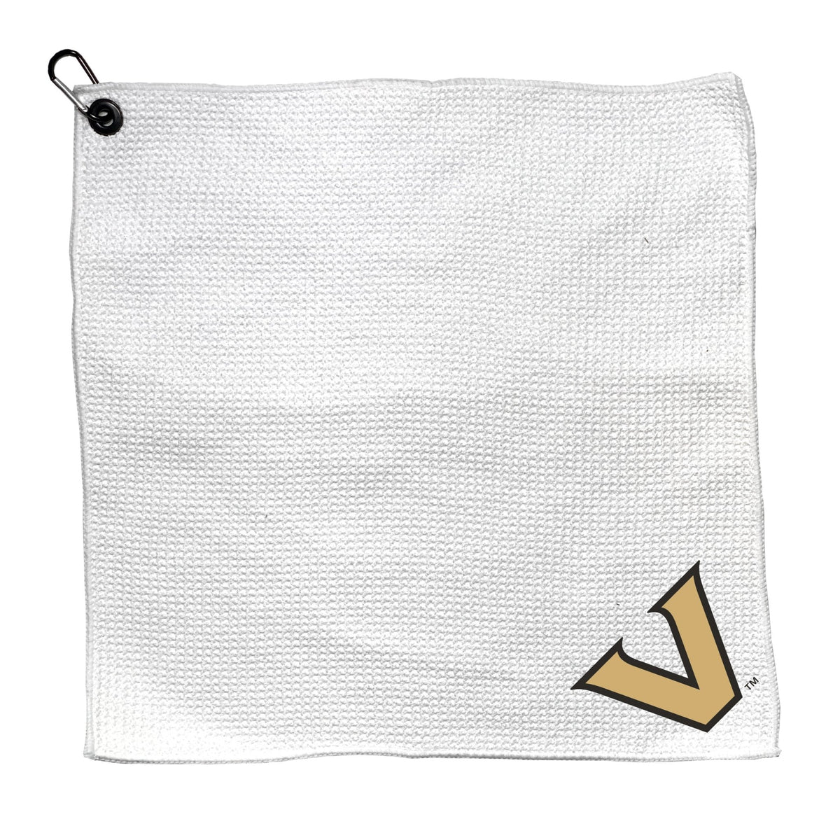 Team Golf Vanderbilt Golf Towels - Microfiber 15X15 White - 