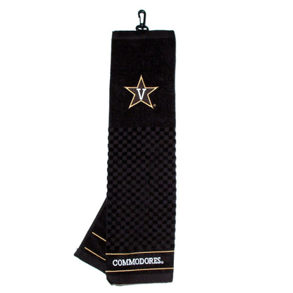 Team Golf Vanderbilt Golf Towels - Tri - Fold 16x22 - 