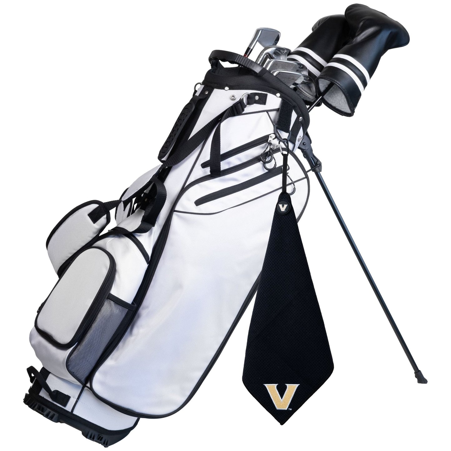 Team Golf Vanderbilt Magnetic Golf Towel - Team Golf USA