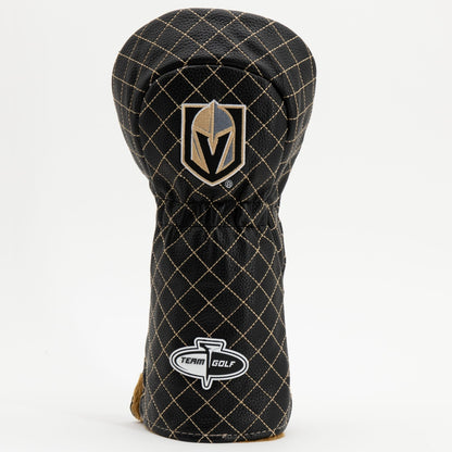 Team Golf Vegas Golden Knights DR/FW Quilted Headcovers - Team Golf USA