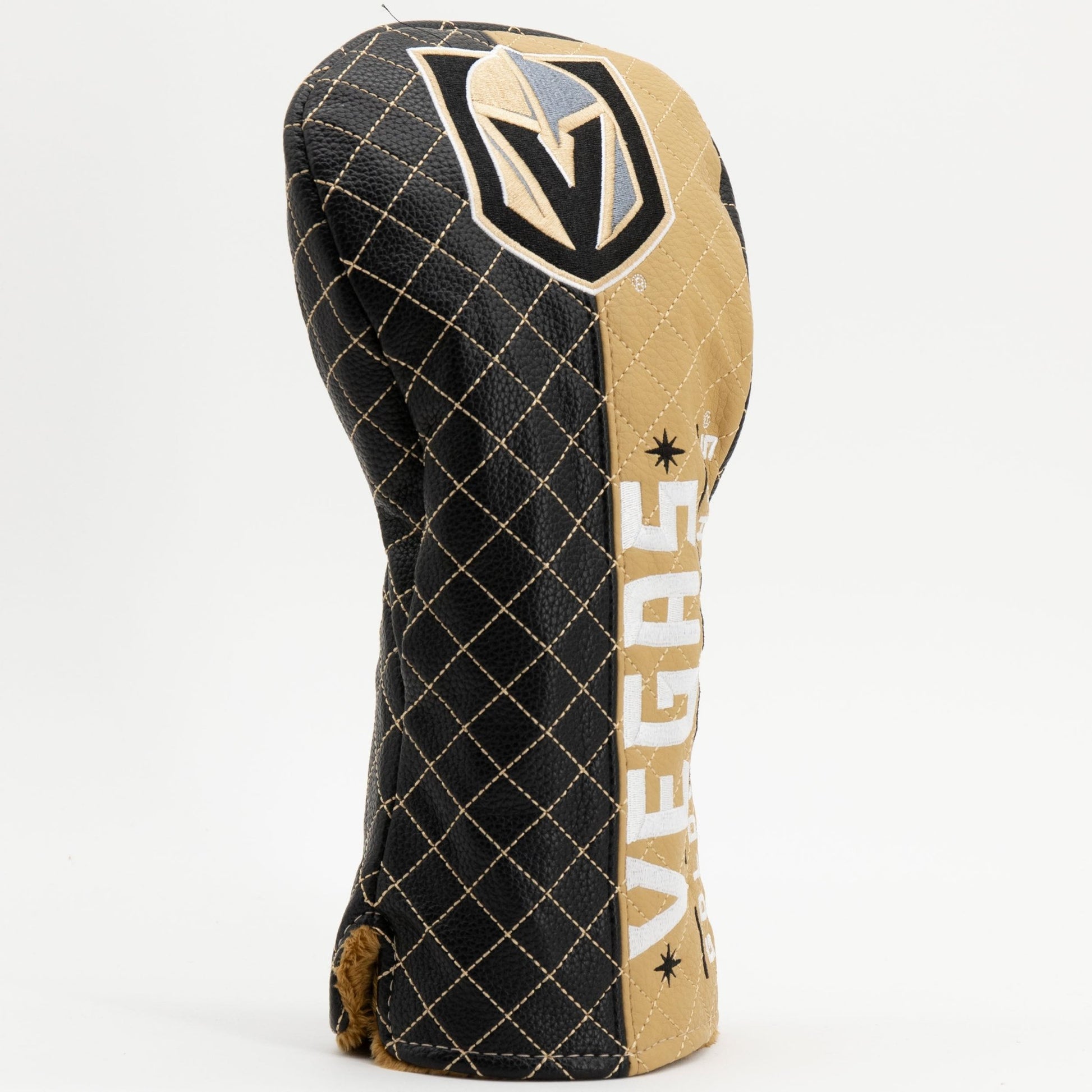 Team Golf Vegas Golden Knights DR/FW Quilted Headcovers - Team Golf USA