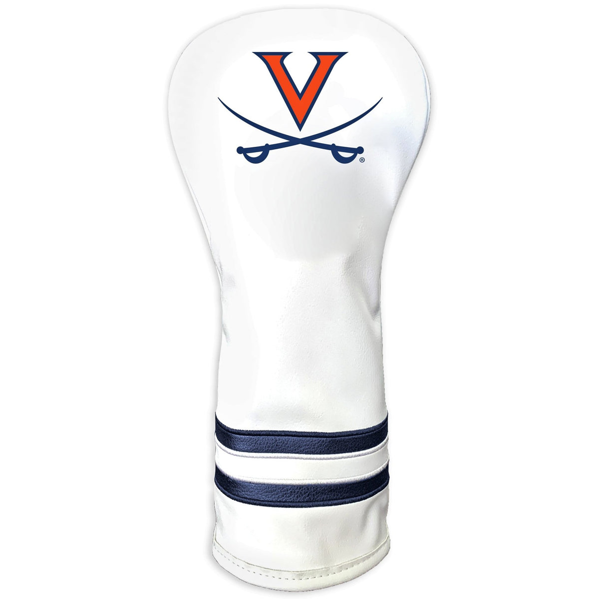 Team Golf Virginia DR/FW Headcovers - Fairway HC - Printed White