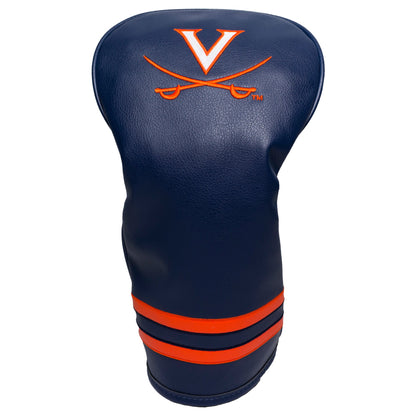 Team Golf Virginia DR/FW Headcovers - Vintage Driver HC - Embroidered