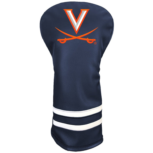 Team Golf Virginia DR/FW Headcovers - Vintage Driver HC - Printed Color