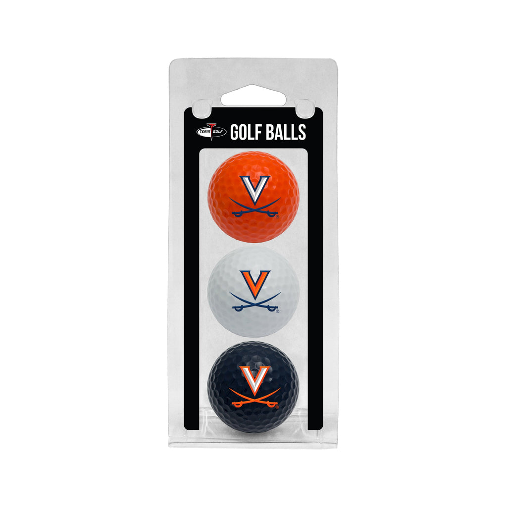 Team Golf Virginia Golf Balls - 3 Pack - Team