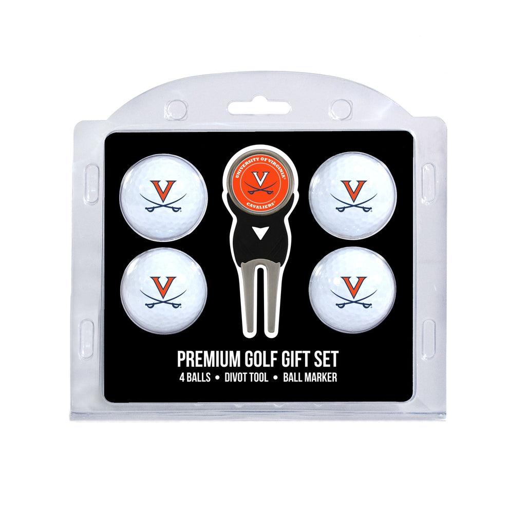 Team Golf Virginia Golf Gift Sets - 4 Ball Gift Set - 