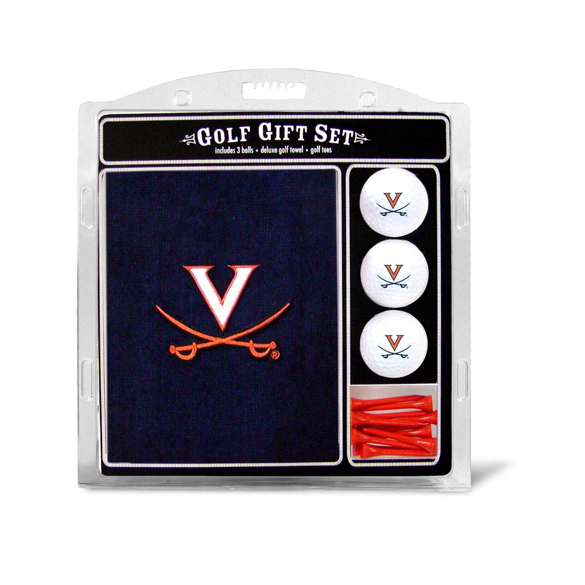 Team Golf Virginia Golf Gift Sets - Embroidered Towel Gift Set - 