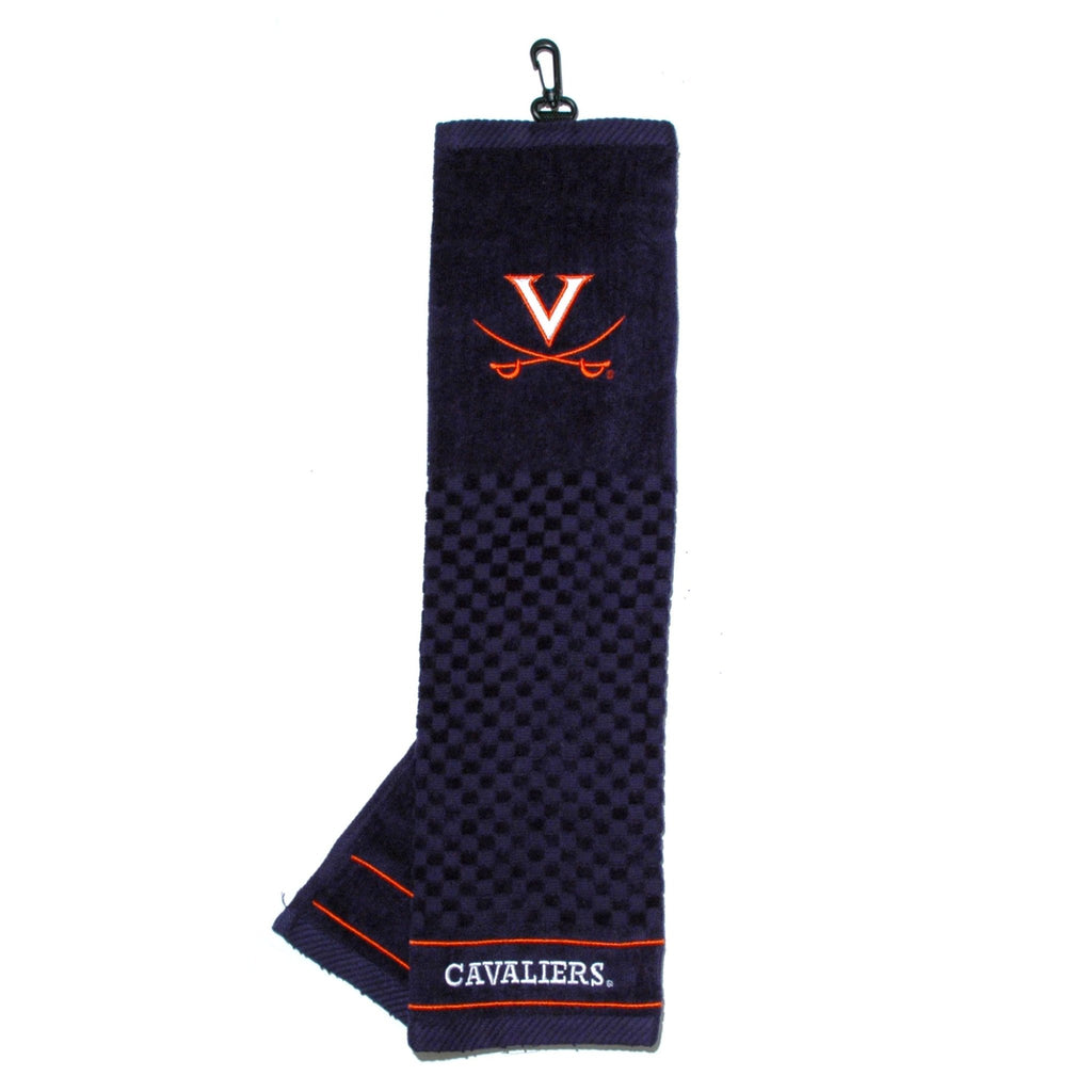 Team Golf Virginia Golf Towels - Tri - Fold 16x22 - 