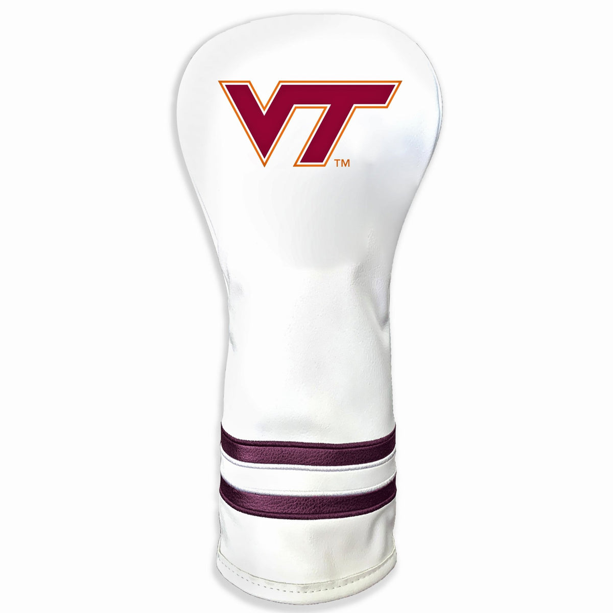 Team Golf Virginia Tech DR/FW Headcovers - Fairway HC - Printed White