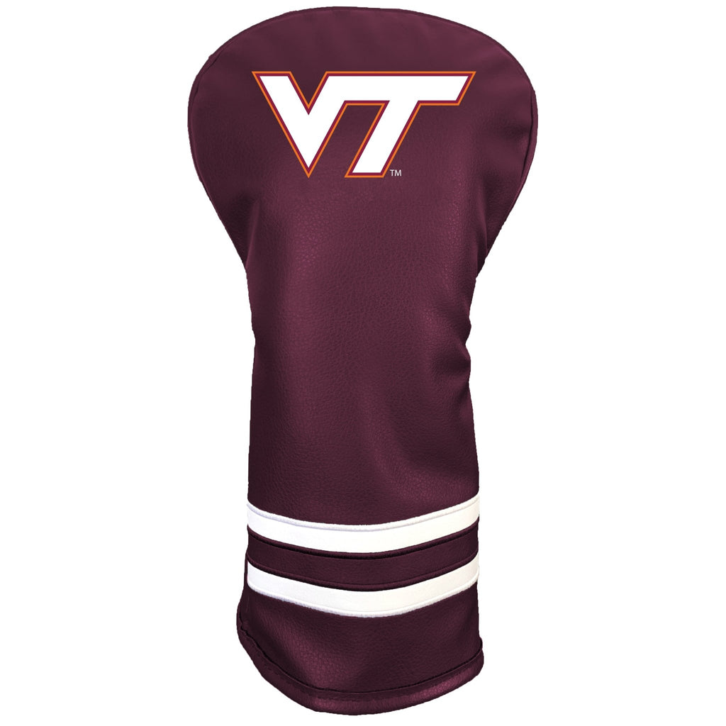 Team Golf Virginia Tech DR/FW Headcovers - Vintage Driver HC - Printed Color