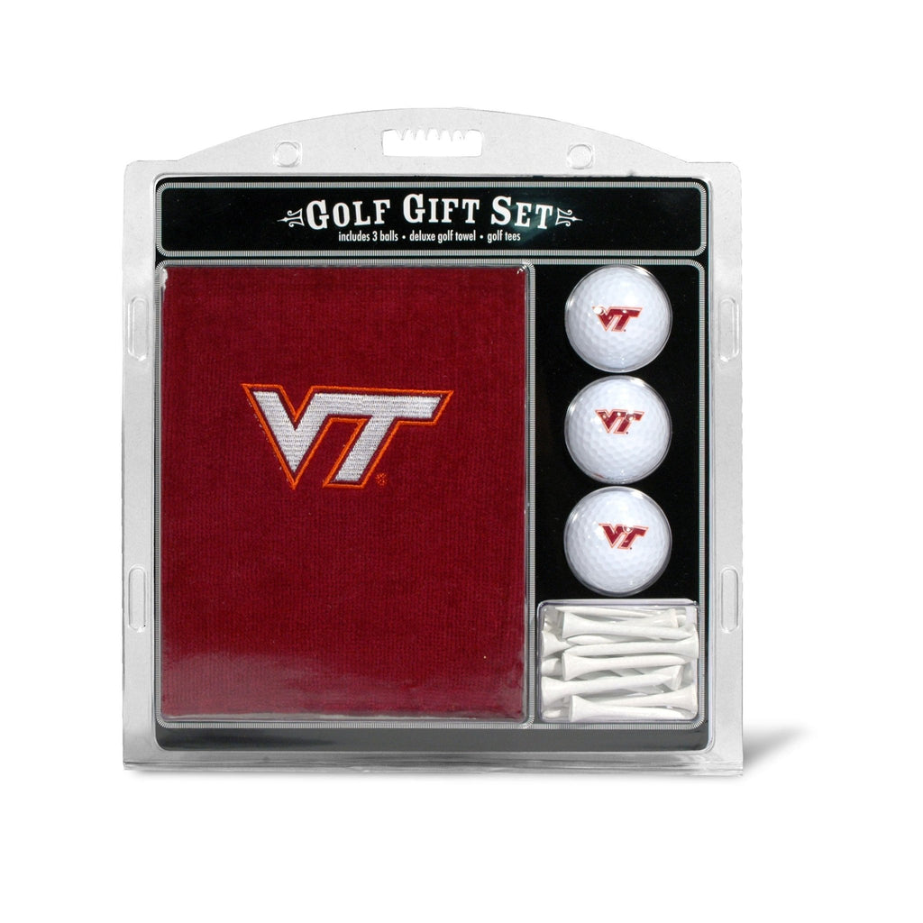 Team Golf Virginia Tech Golf Gift Sets - Embroidered Towel Gift Set - 