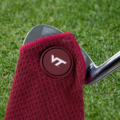 Team Golf Virginia Tech Magnetic Golf Towel - Team Golf USA