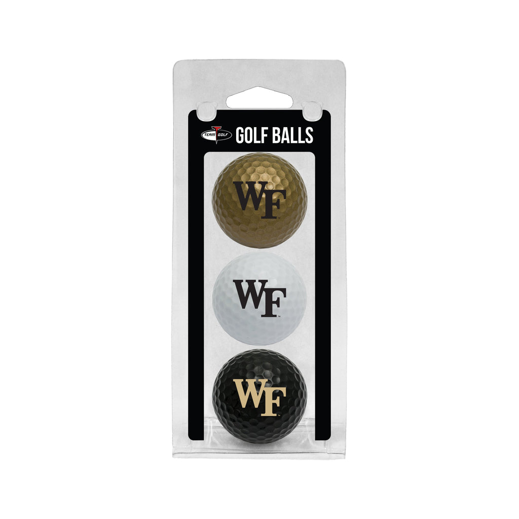 Team Golf Wake Forest Golf Balls - 3 Pack - Team