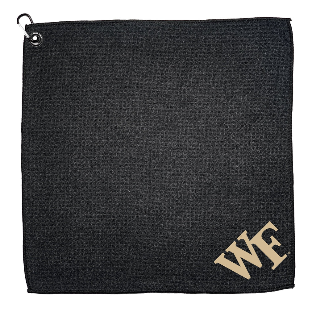 Team Golf Wake Forest Golf Towels - Microfiber 15X15 Color - 