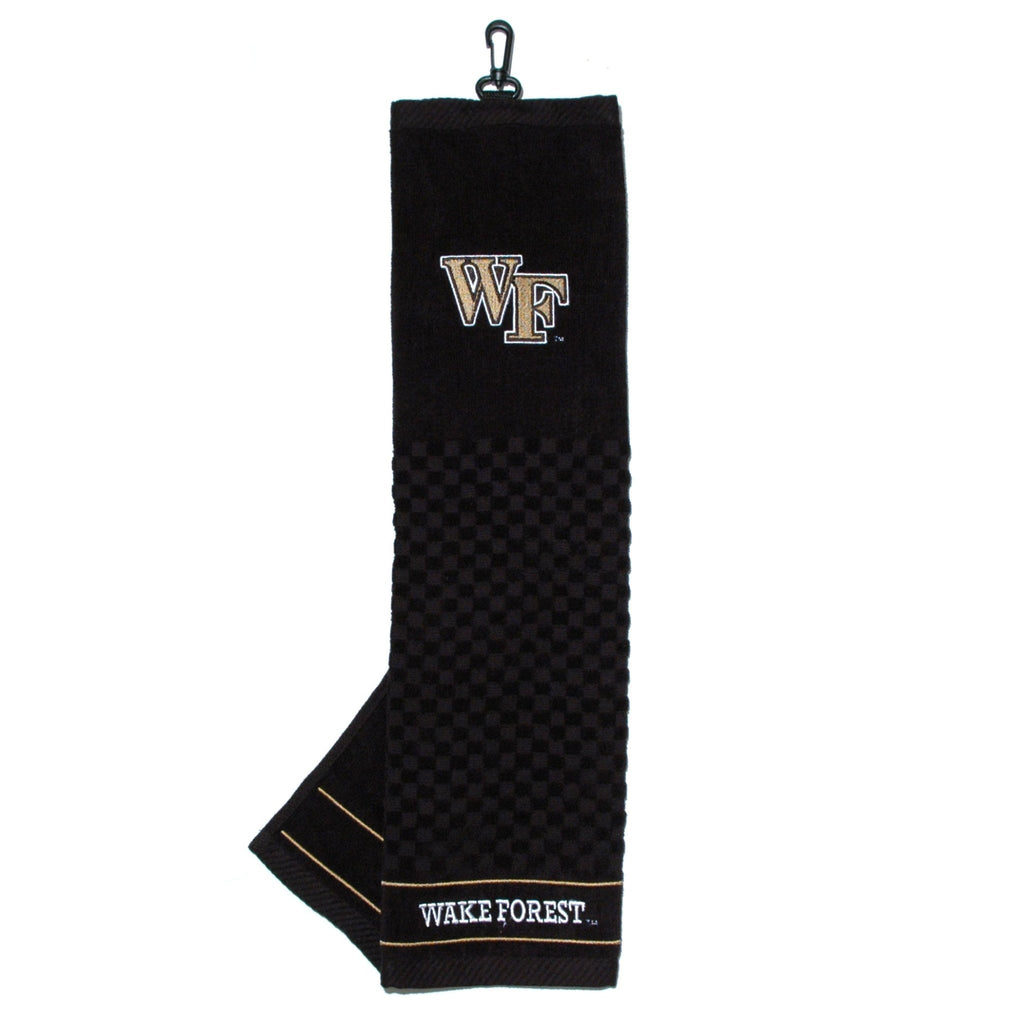 Team Golf Wake Forest Golf Towels - Tri - Fold 16x22 - 