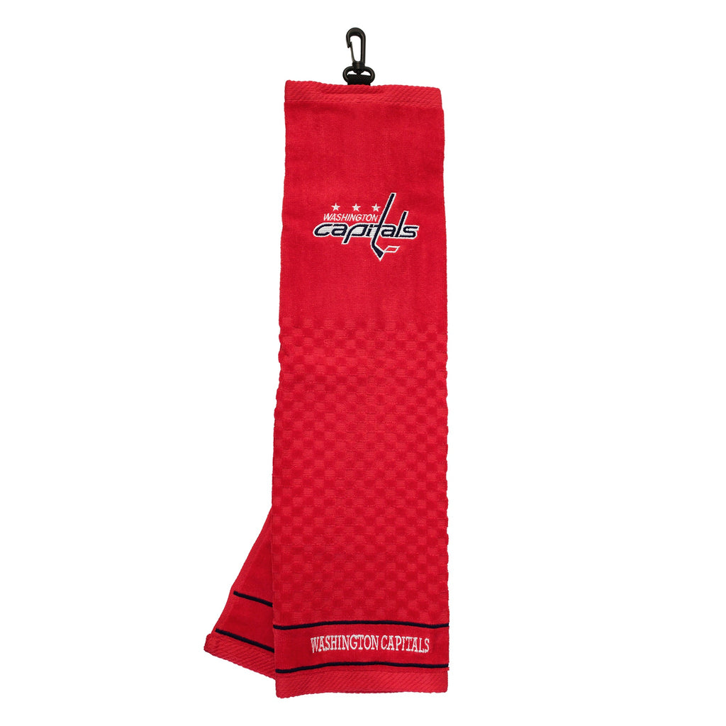 Team Golf WAS Capitals Towels - Tri - Fold 16x22 - 