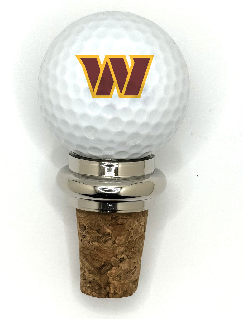 Team Golf WAS Commanders Cork Wine Stopper - 