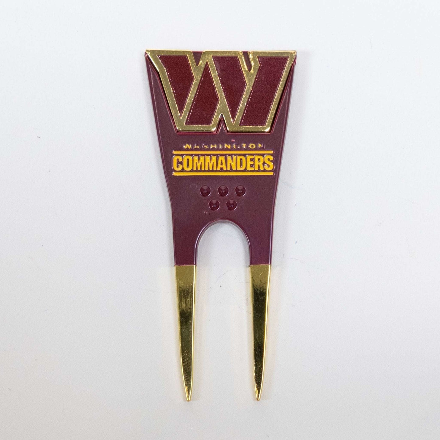 Team Golf WAS Commanders Divot Tools - Custom Shaped - 