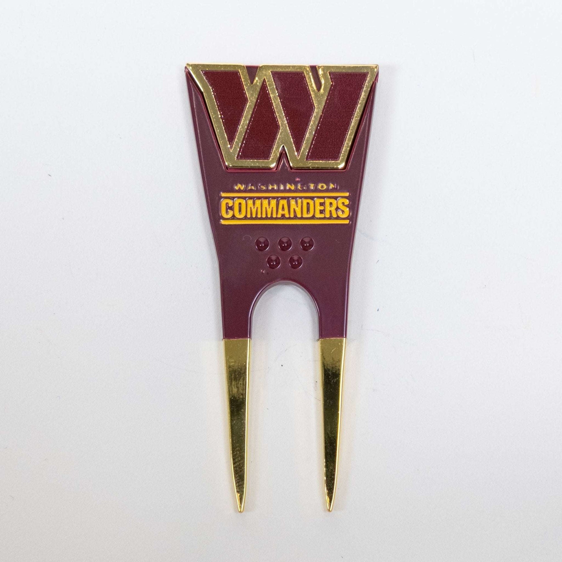 Team Golf WAS Commanders Divot Tools - Custom Shaped - 