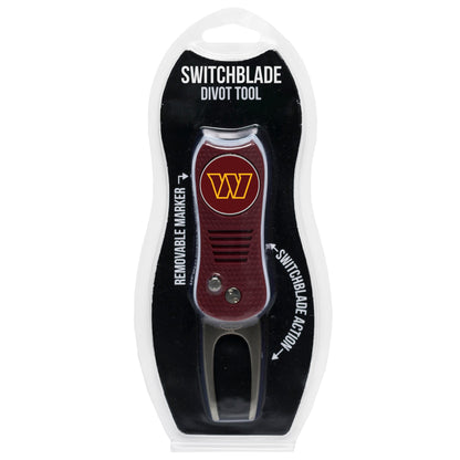 Team Golf WAS Commanders Divot Tools - Switchblade Divot Tool - 