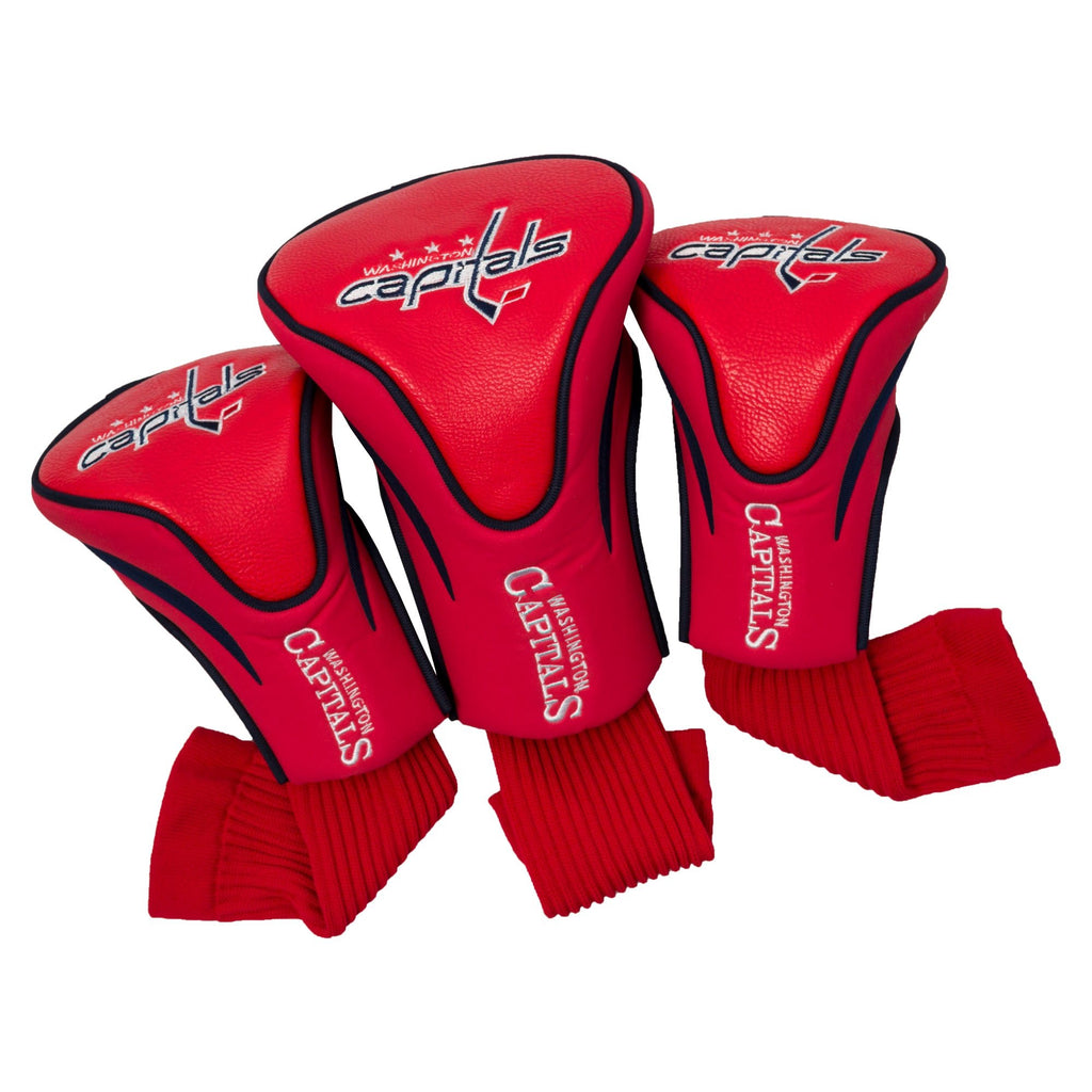 Team Golf Washington Capitals DR/FW Headcovers - 3 Pack Contour - Embroidered