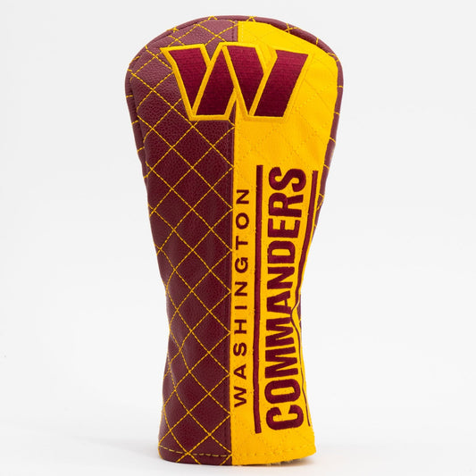 Team Golf Washington Commanders DR/FW Quilted Headcovers - Team Golf USA