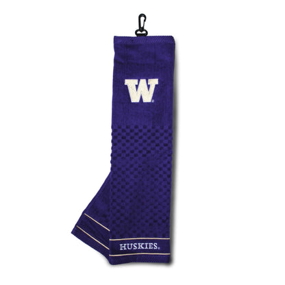 Team Golf Washington Golf Towels - Tri - Fold 16x22 - 