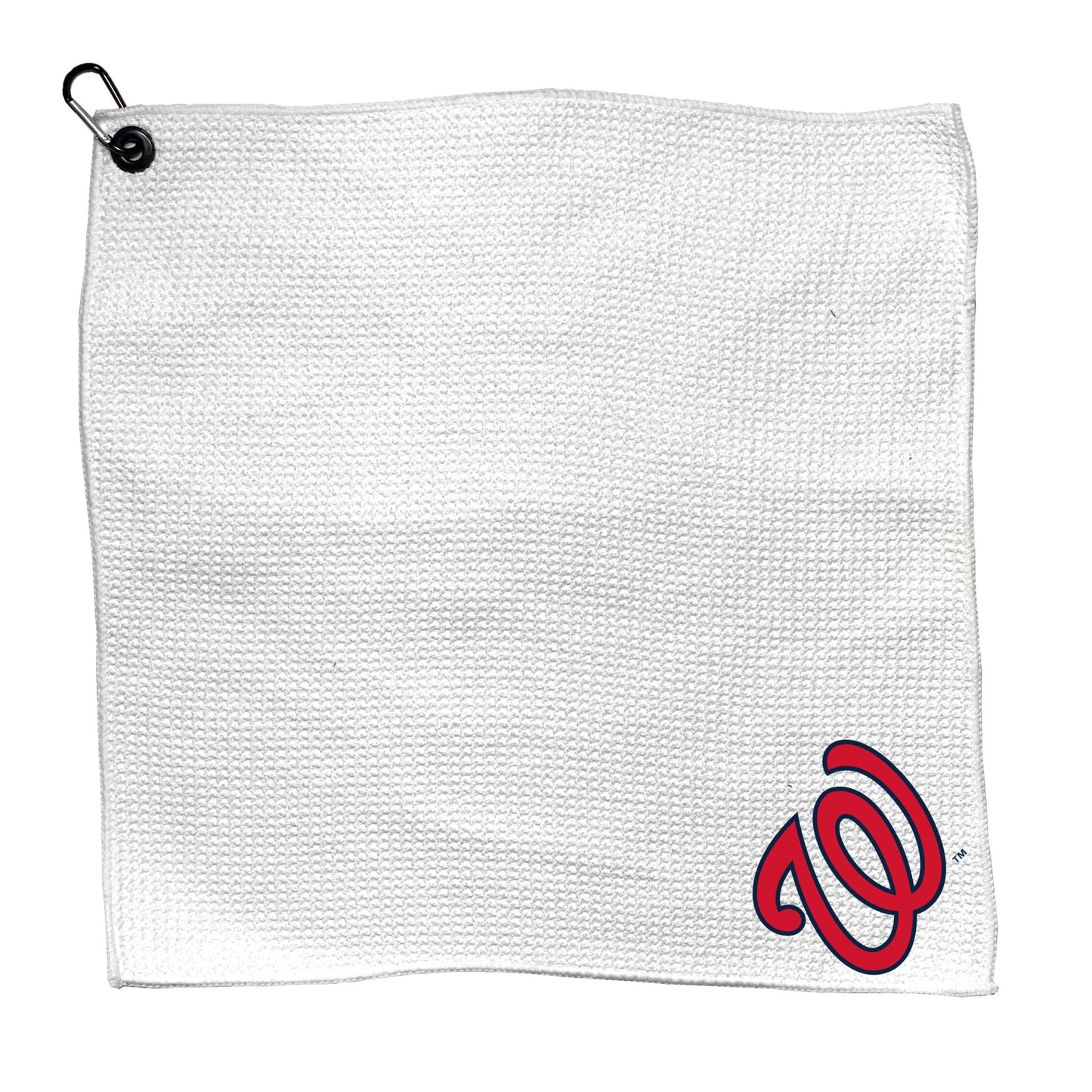 Team Golf Washington Nationals Golf Towels - Microfiber 15X15 White - 