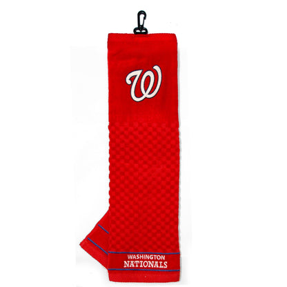 Team Golf Washington Nationals Golf Towels - Tri - Fold 16x22 - 