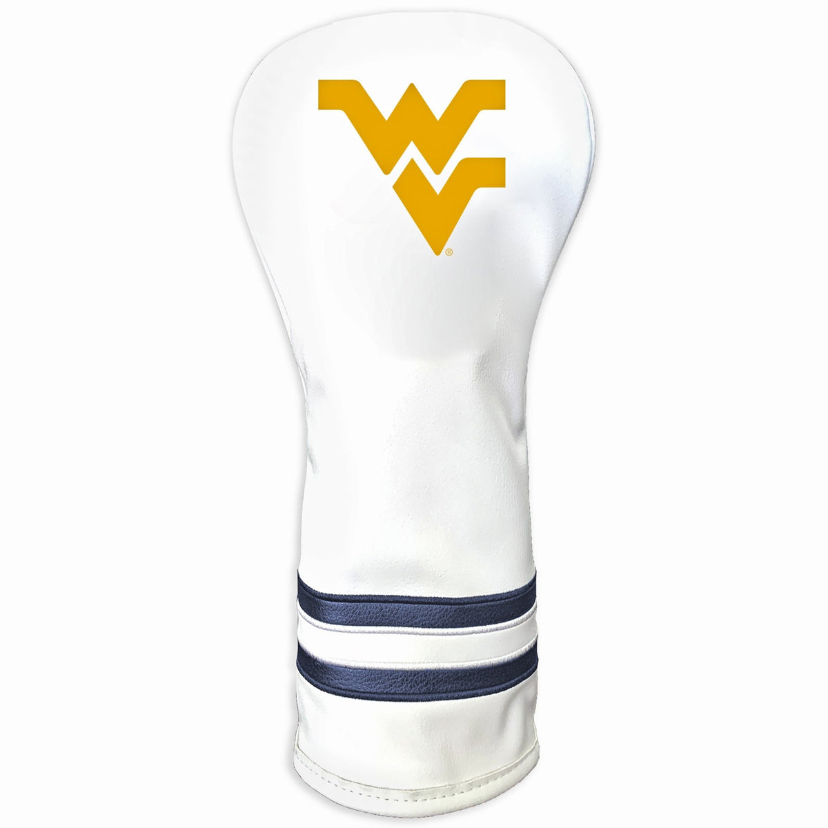 Team Golf West Virginia DR/FW Headcovers - Fairway HC - Printed White