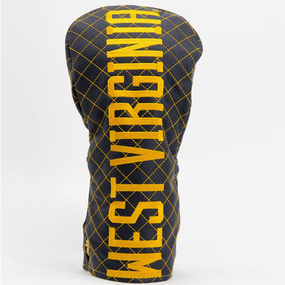 Team Golf West Virginia DR/FW Quilted Headcovers - Team Golf USA