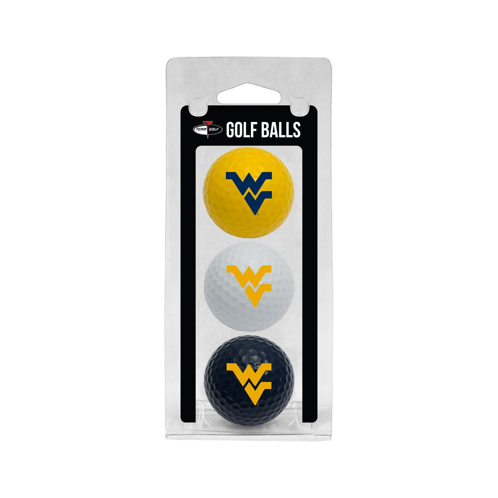 Team Golf West Virginia Golf Balls - 3 Pack - Team