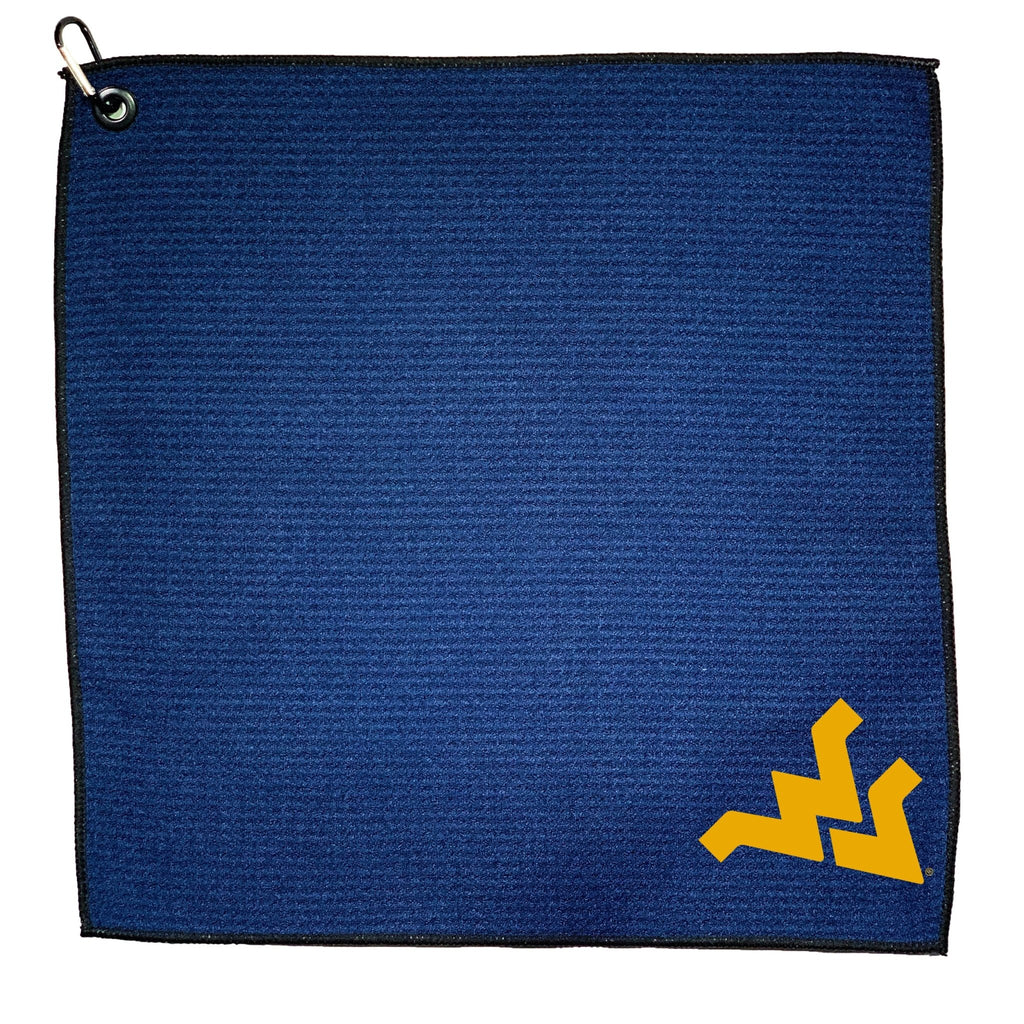 Team Golf West Virginia Golf Towels - Microfiber 15X15 Color - 
