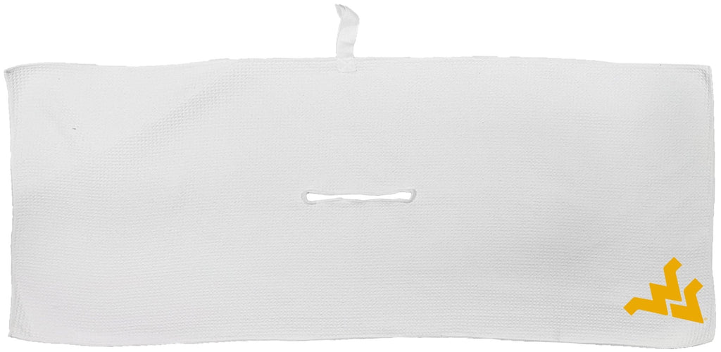 Team Golf West Virginia Golf Towels - Microfiber 16X40 White - 