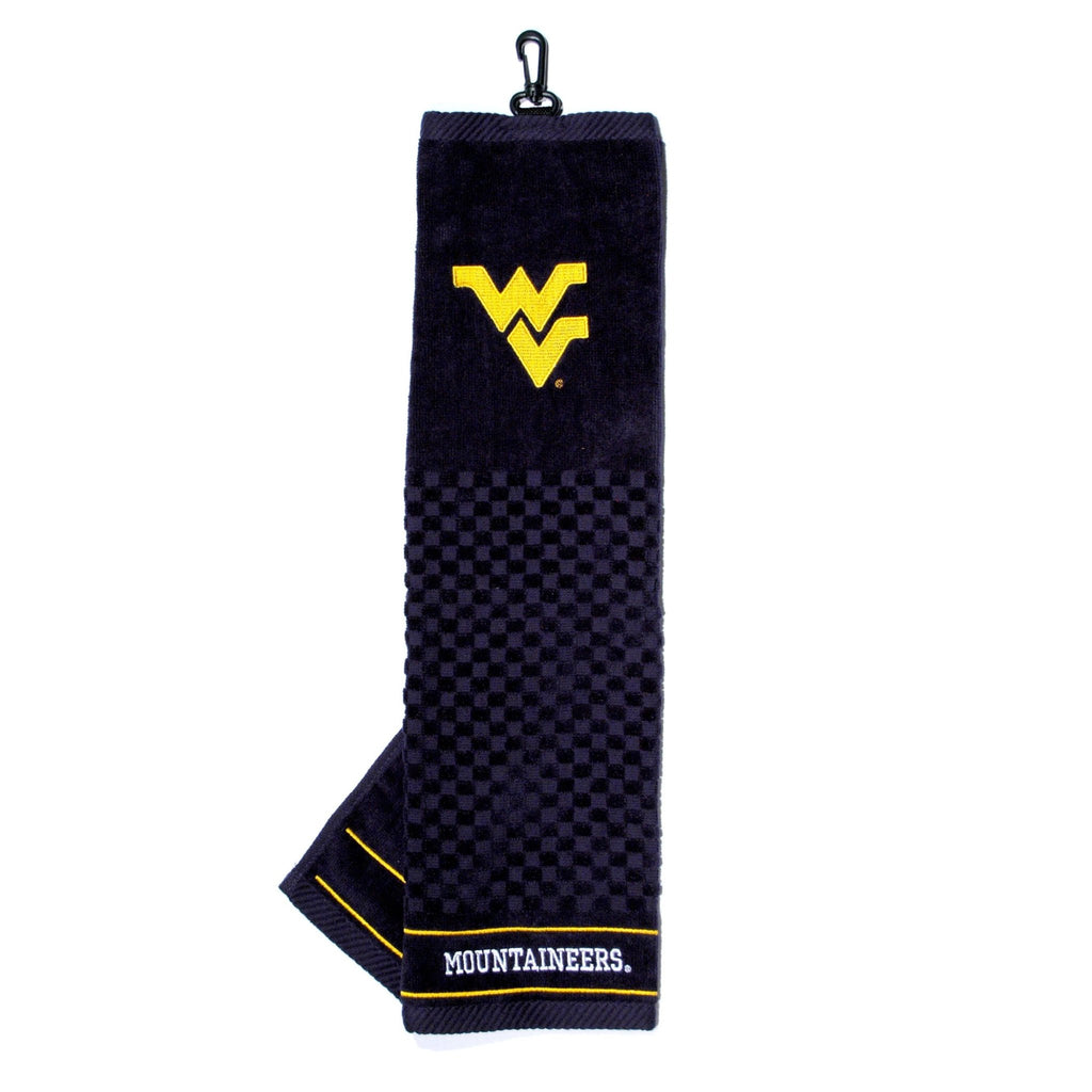 Team Golf West Virginia Golf Towels - Tri - Fold 16x22 - 
