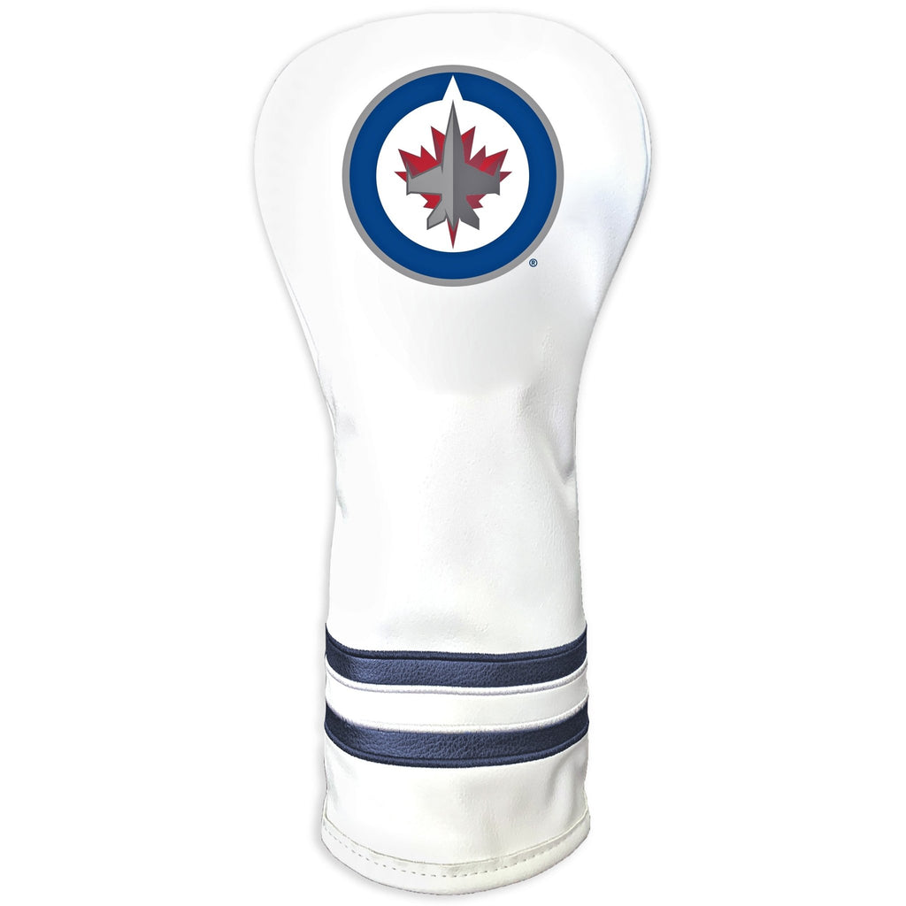 Team Golf Winnipeg Jets DR/FW Headcovers - Fairway HC - Printed White