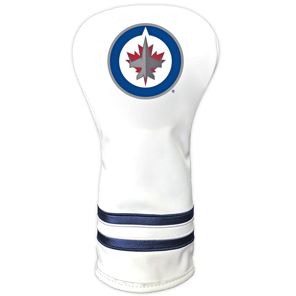 Team Golf Winnipeg Jets DR/FW Headcovers - Vintage Driver HC - Printed White