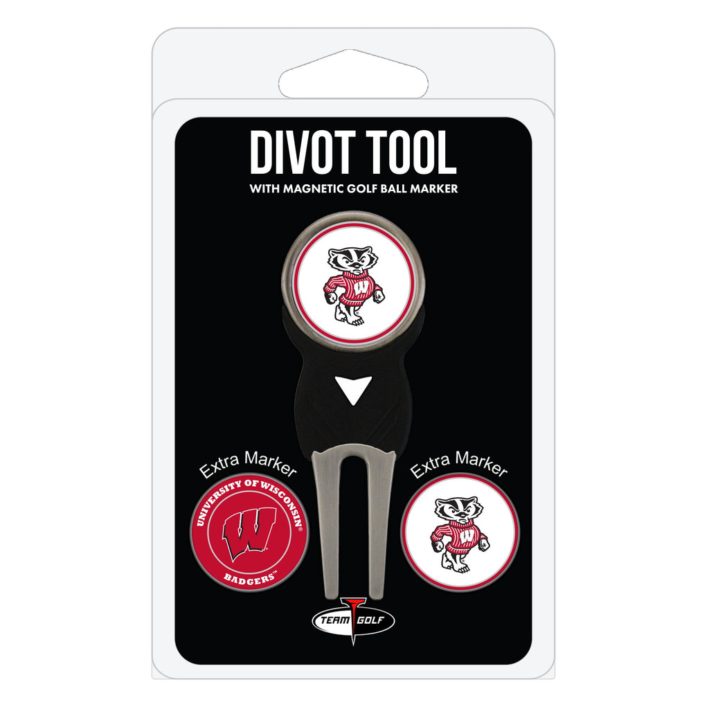 Team Golf Wisconsin Divot Tools - Signature Divot Tool Pack - 