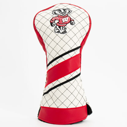 Team Golf Wisconsin DR/FW Quilted Headcovers - Team Golf USA