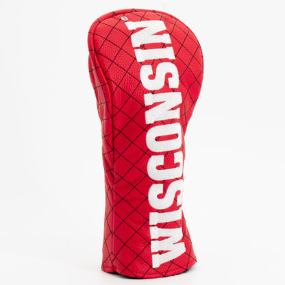 Team Golf Wisconsin DR/FW Quilted Headcovers - Team Golf USA