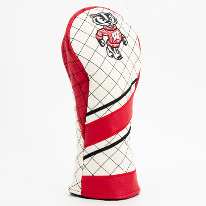 Team Golf Wisconsin DR/FW Quilted Headcovers - Team Golf USA