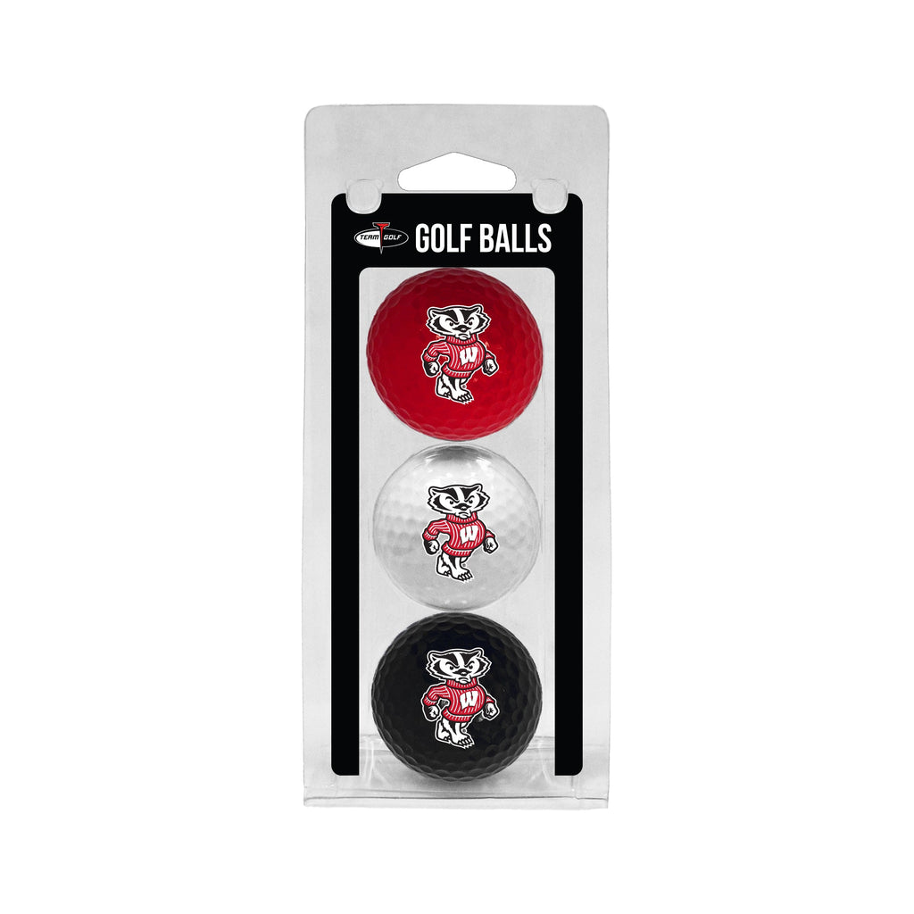 Team Golf Wisconsin Forest Golf Balls - 3 Pack - Team